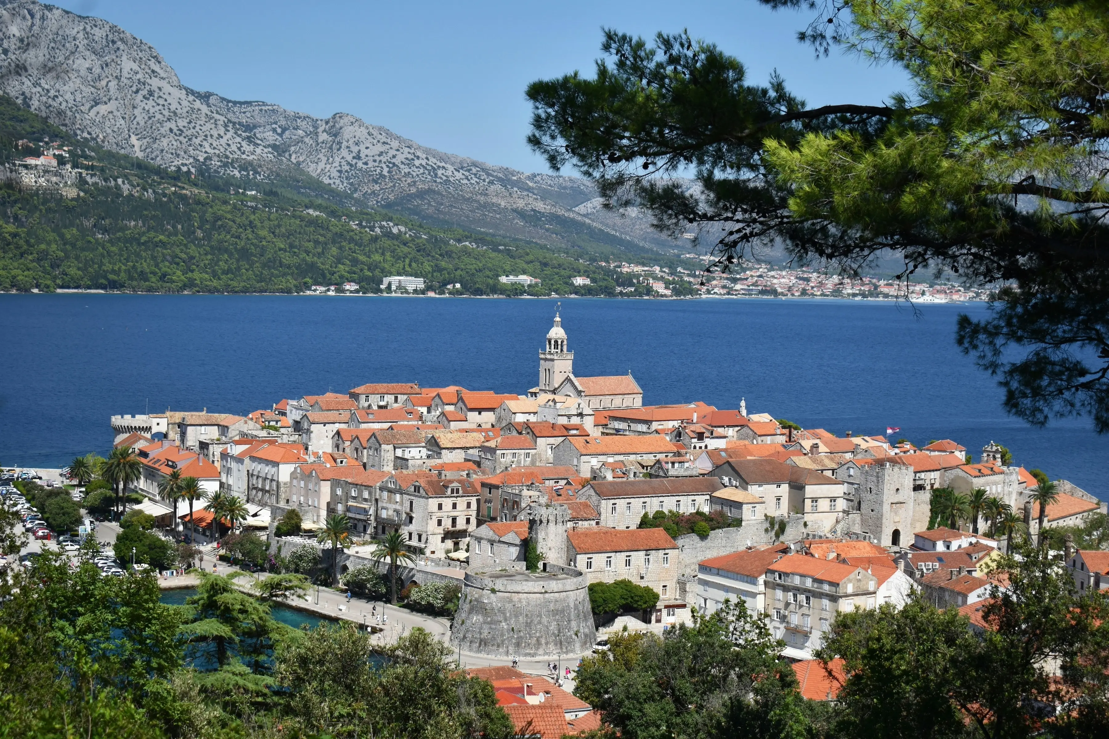 Korčula Old Town on Korčula island