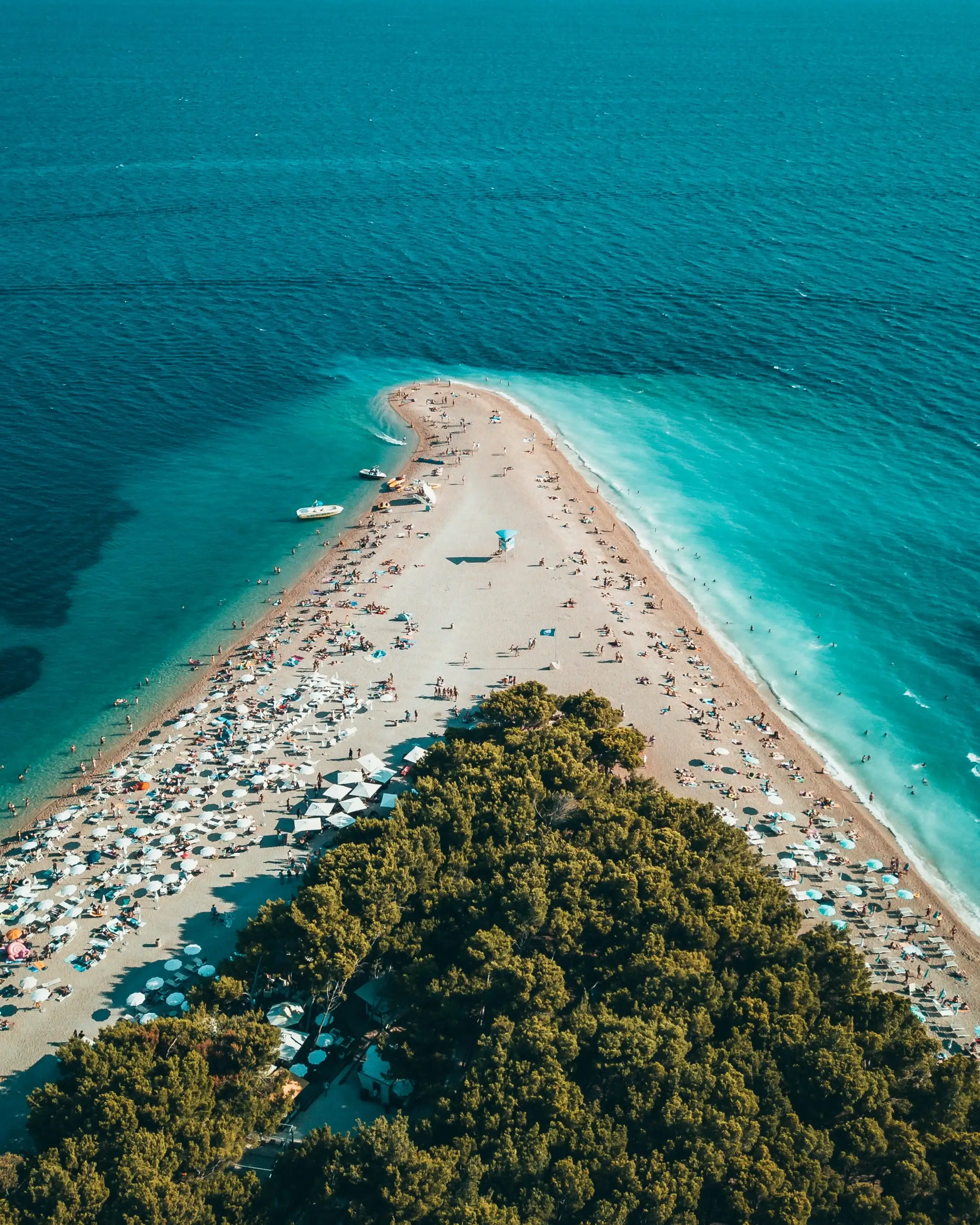 Zlatni Rat beach in Bol